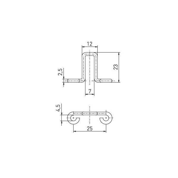 02.14.6801 Steute 1179003 Actuator Ex/ES 14 AZ-B1 Straight Actuator for Ex/ES 14 AZ